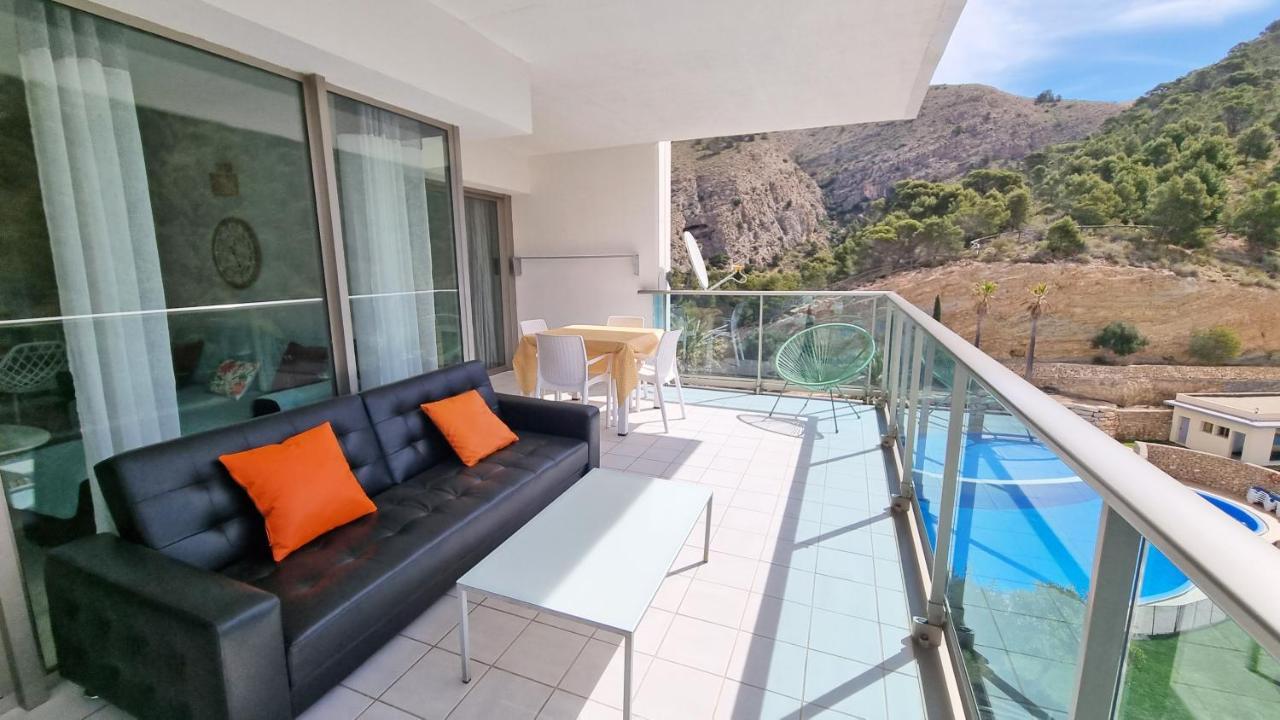 Skyline 6 Private Balcony, Sunny All Year Round, With Nice Views Benidorm Bagian luar foto