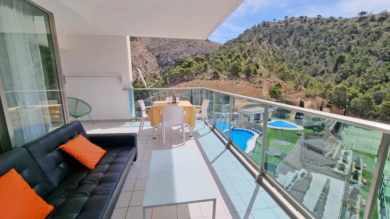 Skyline 6 Private Balcony, Sunny All Year Round, With Nice Views Benidorm Bagian luar foto