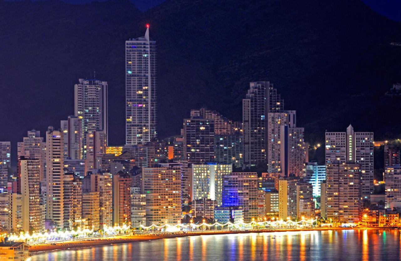 Skyline 6 Private Balcony, Sunny All Year Round, With Nice Views Benidorm Bagian luar foto