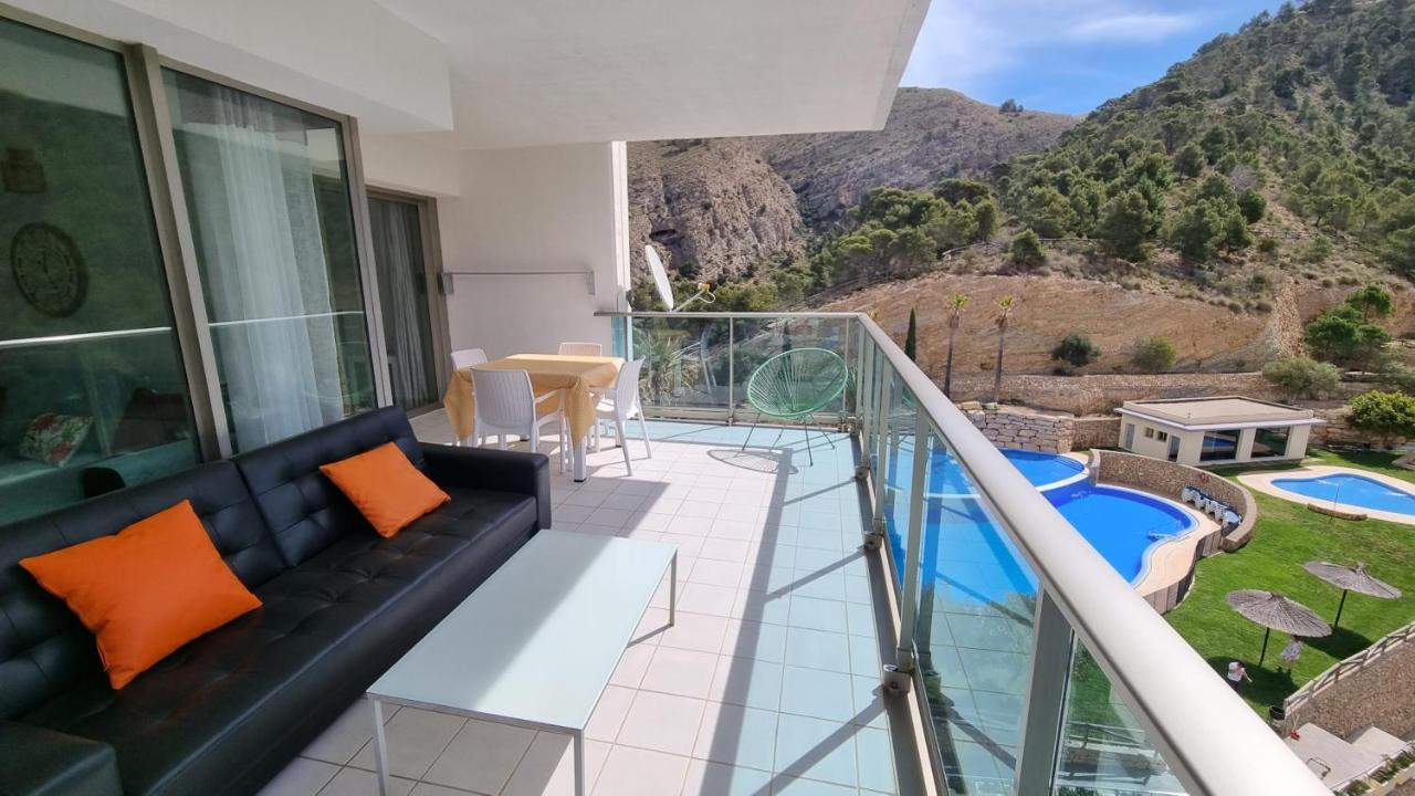 Skyline 6 Private Balcony, Sunny All Year Round, With Nice Views Benidorm Bagian luar foto