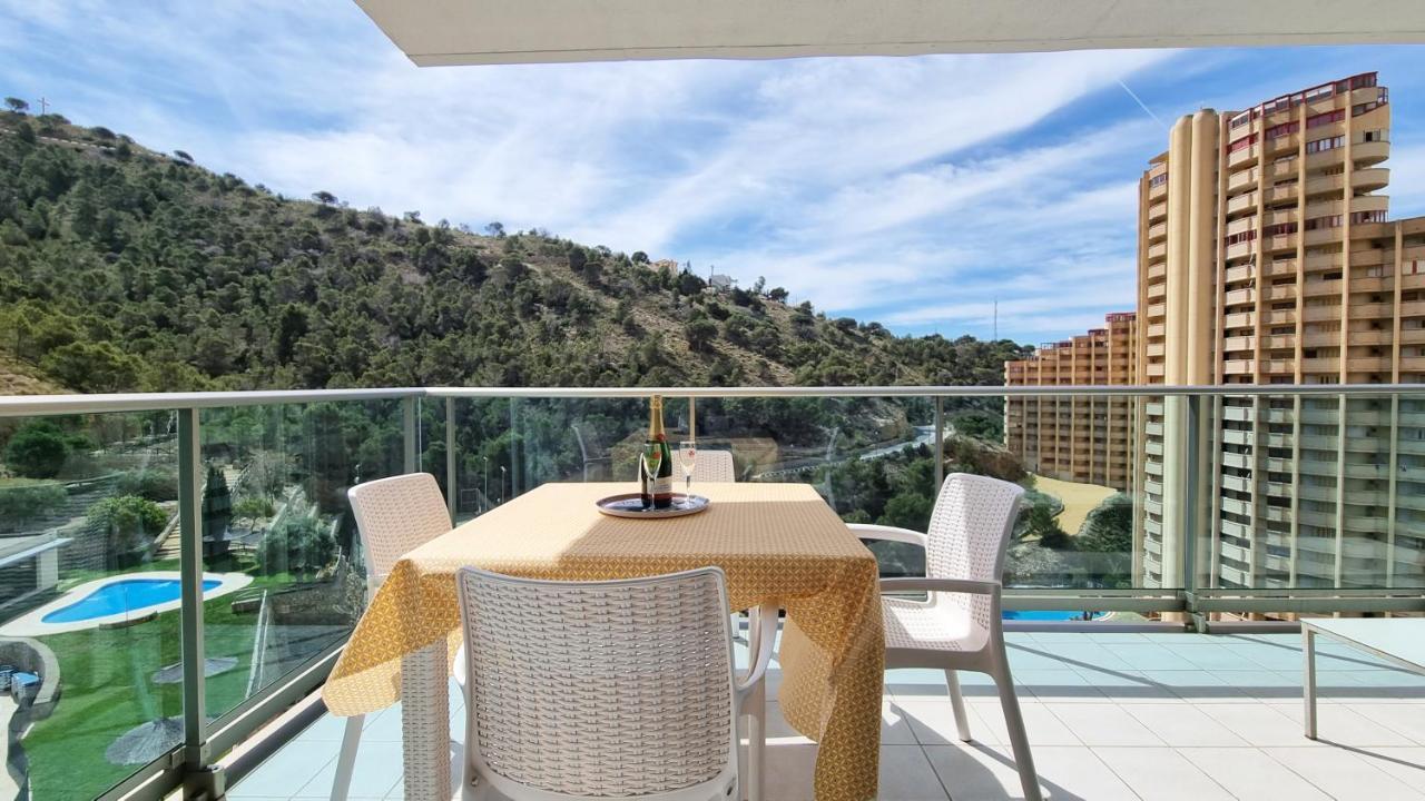 Skyline 6 Private Balcony, Sunny All Year Round, With Nice Views Benidorm Bagian luar foto